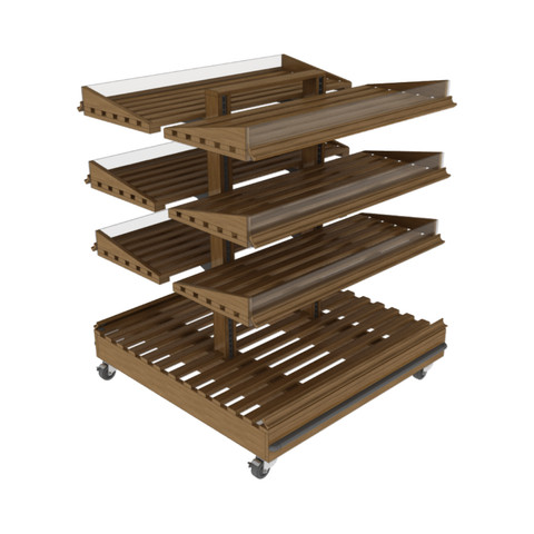 Standard Shelving Double Sided Display
