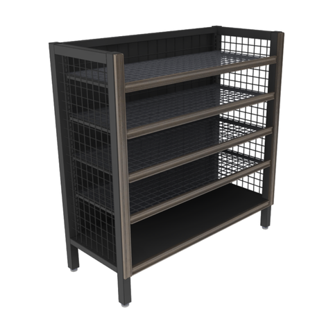 4-Shelf End Cap