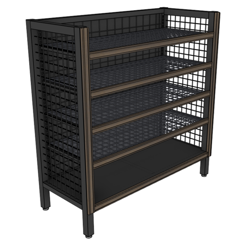 4-Shelf End Cap 4-Shelf End Cap