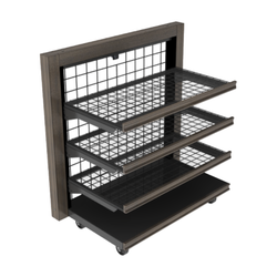 3-Shelf End Cap
