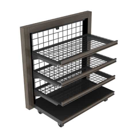 3-Shelf End Cap