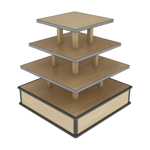 Multi-Tiered Shop Around Display