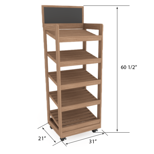 Commercial Bread Display Rack