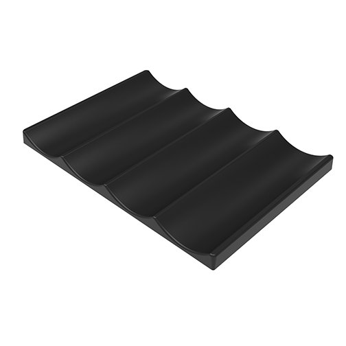 Banana Display Riser | Produce Display | The Marco Company- VEG-108 BAN24BK