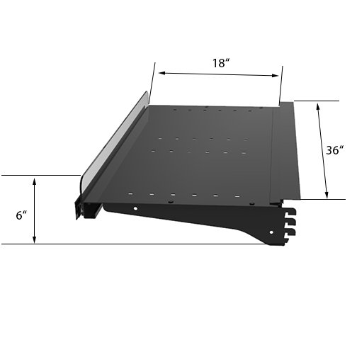 Multi deck shelving | Produce Display | The Marco Company-MD-0060 HP SB
