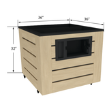 Orchard Bins | Produce Display | The Marco Company-CLS3636OBHWL