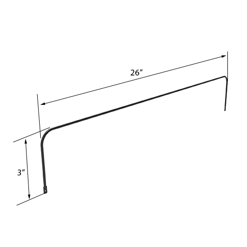 Wire Divider GRWDN 26.0X3.0BK