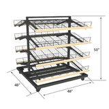 Bakery Display Shelving and Cases | The Marco Company- MET-435 C O