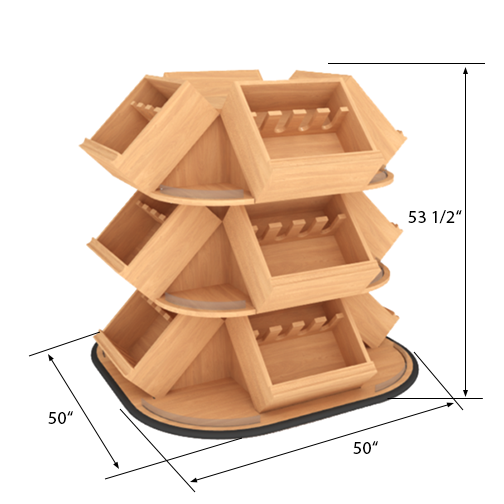 Wine Island Display | Wine Rack | The Marco Company-WN-026