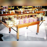 Bakery Display Tables and Racks | The Marco Company-BAK-115 OAK