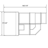 Del Lago Small Footprint Layout- | The Marco Company