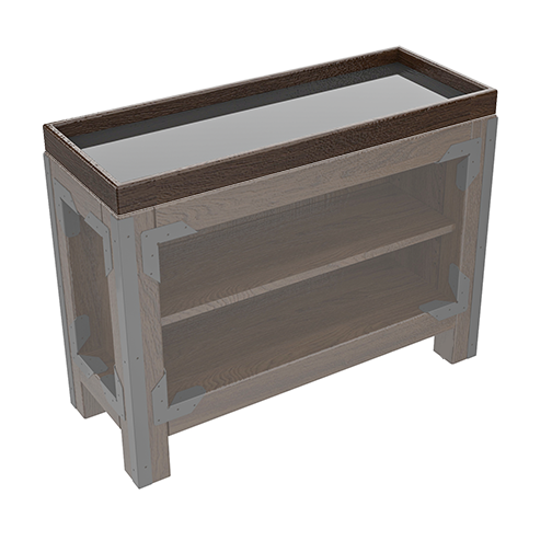 orchard bin liner | Produce Display | The Marco Company-36" X 14" X 2"