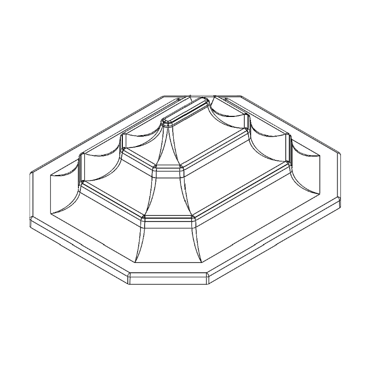Produce Display Bin Riser | Produce Display | The Marco Company-OCT-4047 BAN