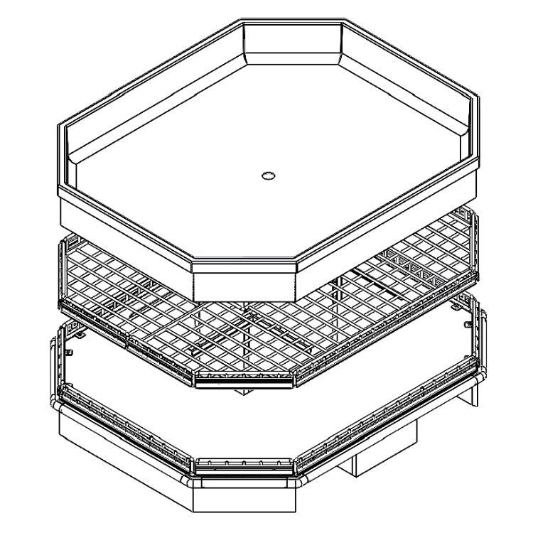 Produce Display Bin | Orchard Bin | The Marco Company-OCT-CHIP