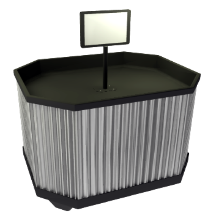 Produce Display Bin | Orchard Bin | The Marco Company-OCT-GAL 40X47