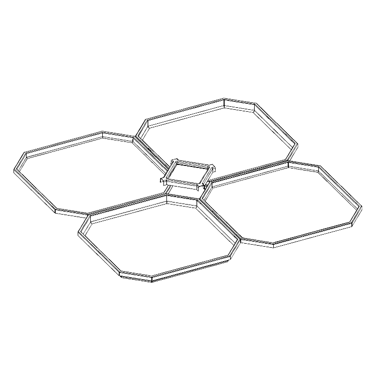 Produce Display Bin Riser | Produce Display | The Marco Company-OCTSC-2