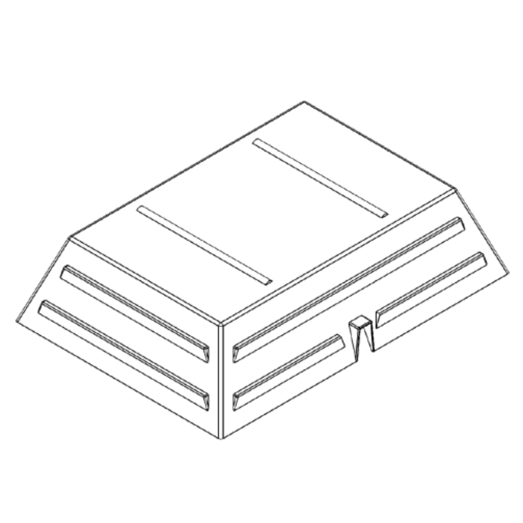 Orchard Bin Riser | Produce Display | The Marco Company-VEG-39 D