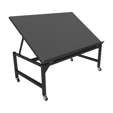 72" Metal Euro Table