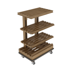 3-Shelf End Cap