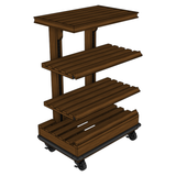 3-Shelf End Caps