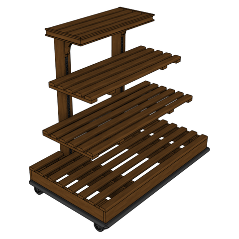 3-Shelf End Caps