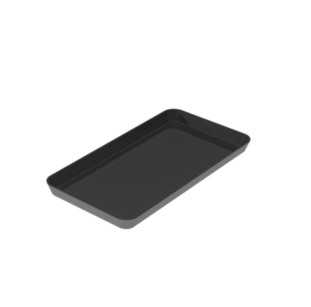 Plastic Deli Tray - 7"W X 14"D X 1"H