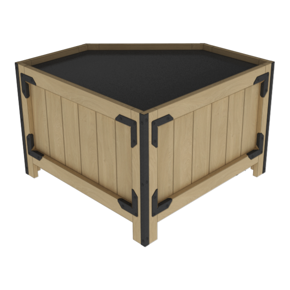 36” X 36” Wedge Bin