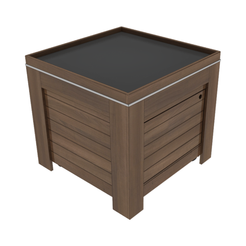 36" X 36" Orchard Bin With Hidden Ice Tub