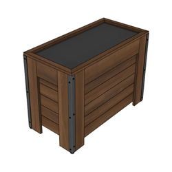 36" X 18" Orchard Bin