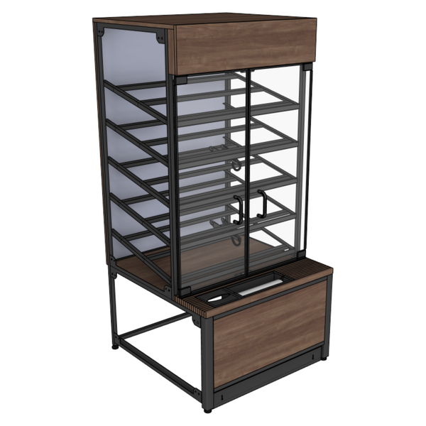 2-Door Bakery Case