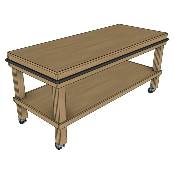 Long 2-Tier Table