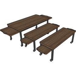 Set of 3 Pull-Out Tables