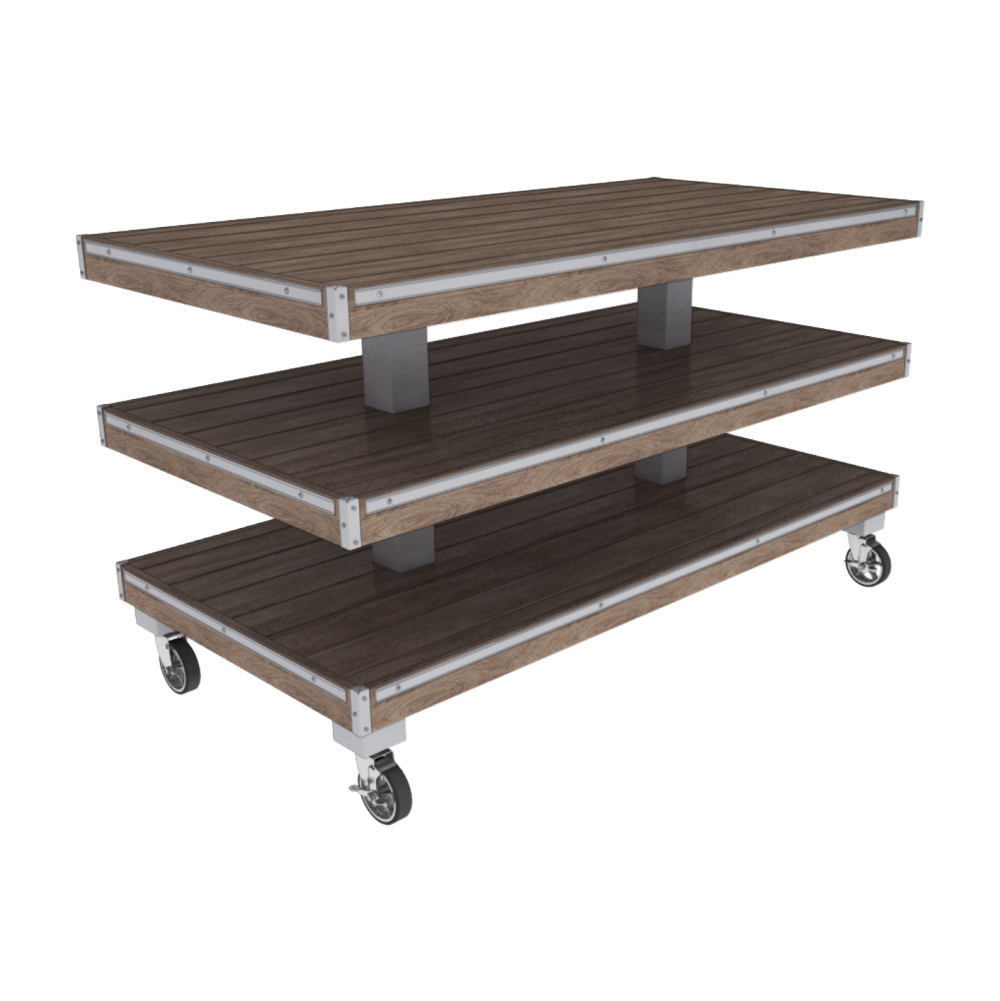 3-Tier Shop Around Display