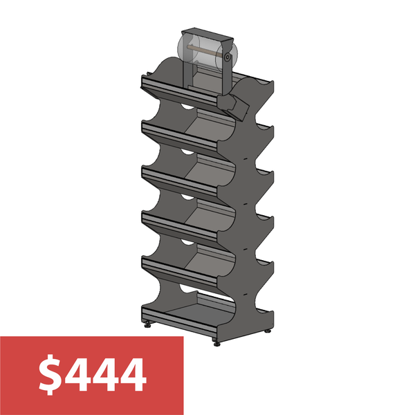 DOUBLE-SIDED SPOT MERCHANDISER