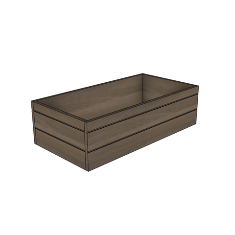 Wood Plank Crate