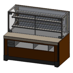 Low Profile Pastry Case
