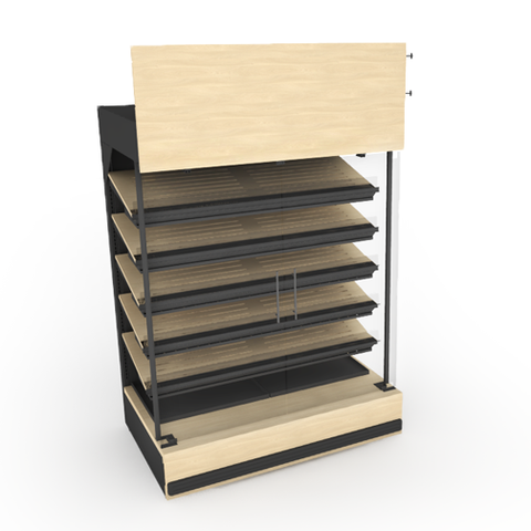 2-Door Bakery Case With Lighting System