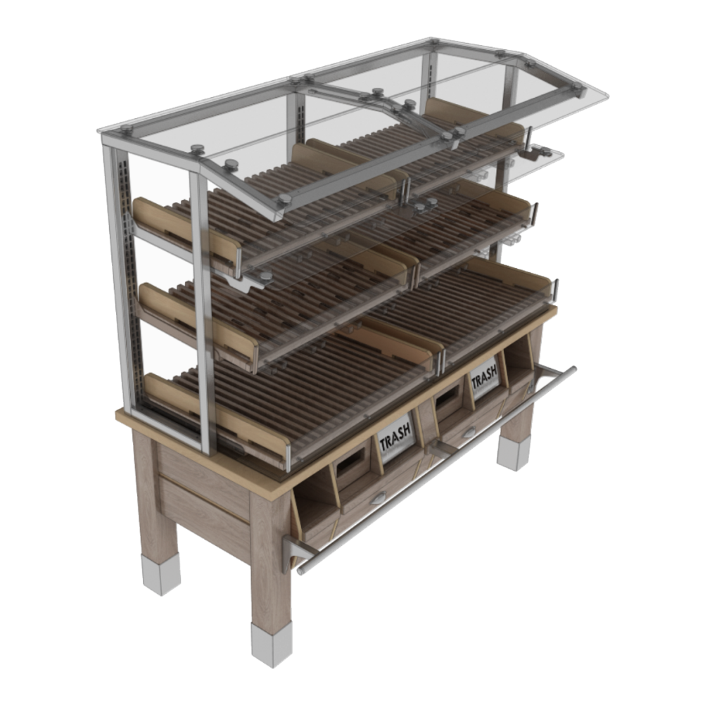 Raised Artisan Bakery Table