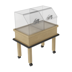Bolillo Bin Half Table
