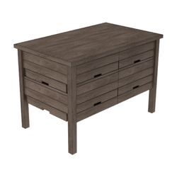4-Way Pull-Out Rectangular Table