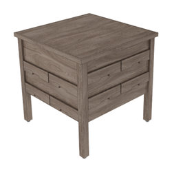 4-Way Pull-Out Square Table