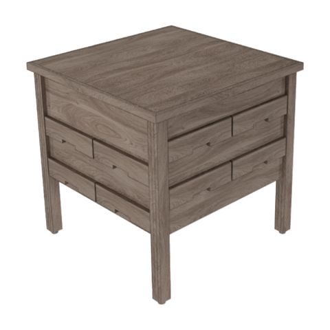 4-Way Pull-Out Square Table