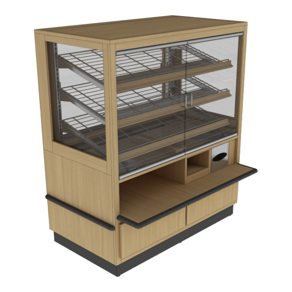 Rear Load Bakery Case