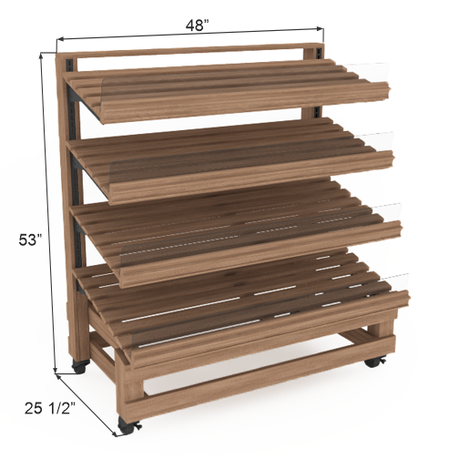 Bakery Display Shelving<br>BAK-473 O