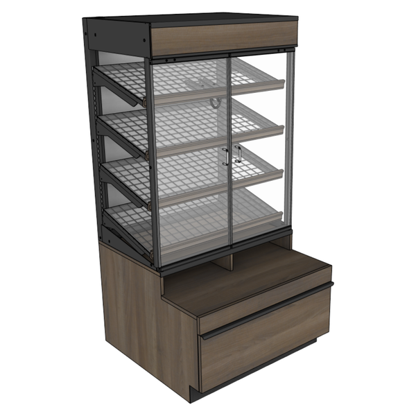 2-Door Bakery Cases
