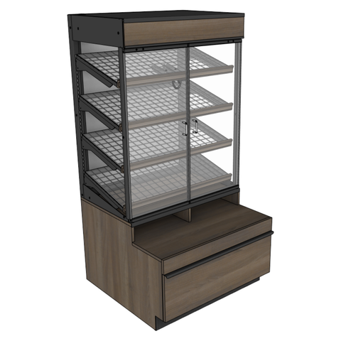 2-Door Bakery Cases