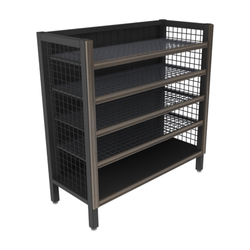 4-Shelf End Cap