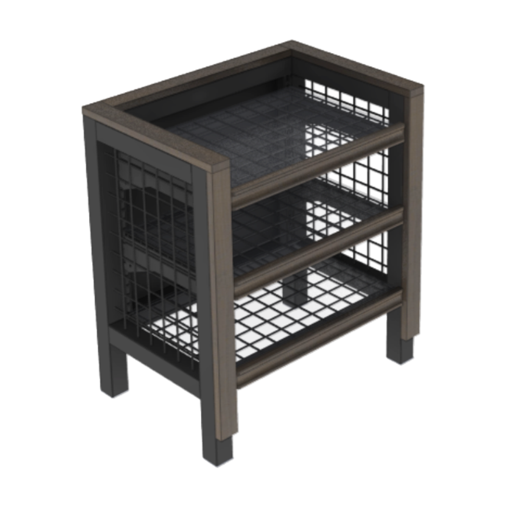 3-Tier Underbunk Merchandiser
