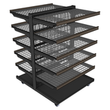 5-Shelf Double Sided Displays