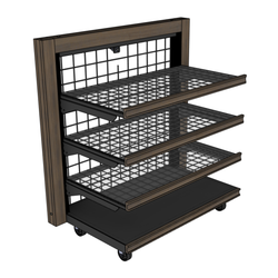 3-Shelf End Cap